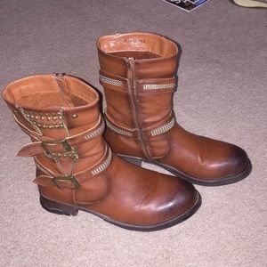 Extreme by Eddie Marc boots. Size 10.